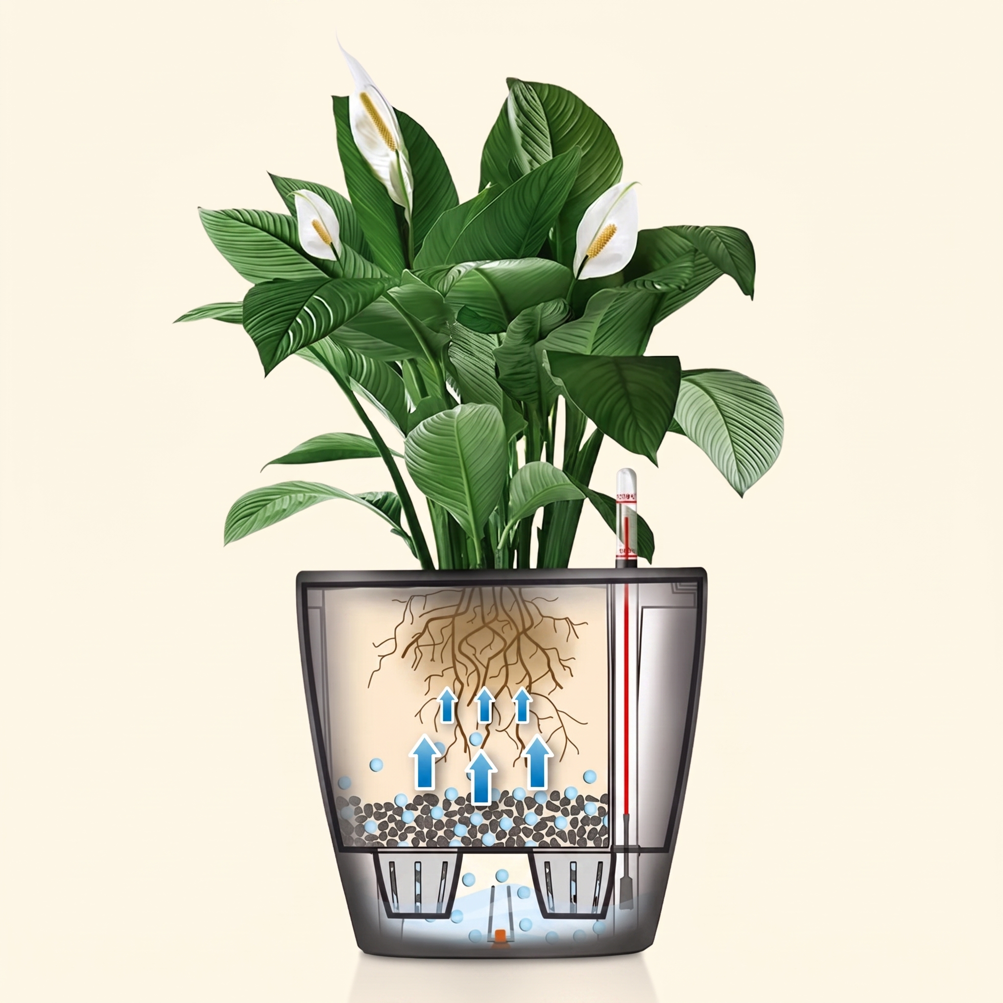 Lechuza self-watering system